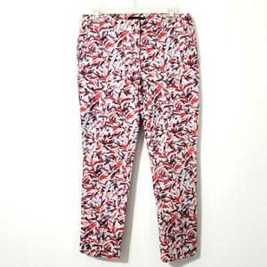 Jasmine & Juliana Pattern Crop Pants Size 6